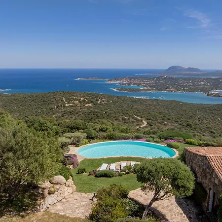 Panoramica Vista Mare-privacy Con Piscina 빌라 Cugnana Verde